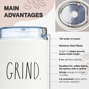 Rae Dunn coffee grinder